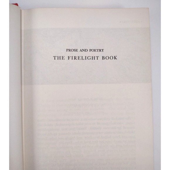 Prose And Poetry The Firelight Book 1946 HD Publisher The L. W. Singer Company - Picture 6 of 16